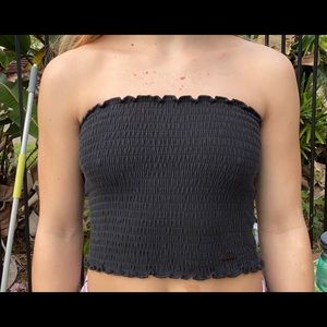 Black hollister tube top